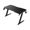 DECHUAN D2205 LED RGB LIGHTING Z SHAPE BLACK ИГРОВОЙ СТОЛ