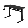 GAMING DESK DECHUAN D2106 LED RGB LIGHTING Z SHAPE BLACK