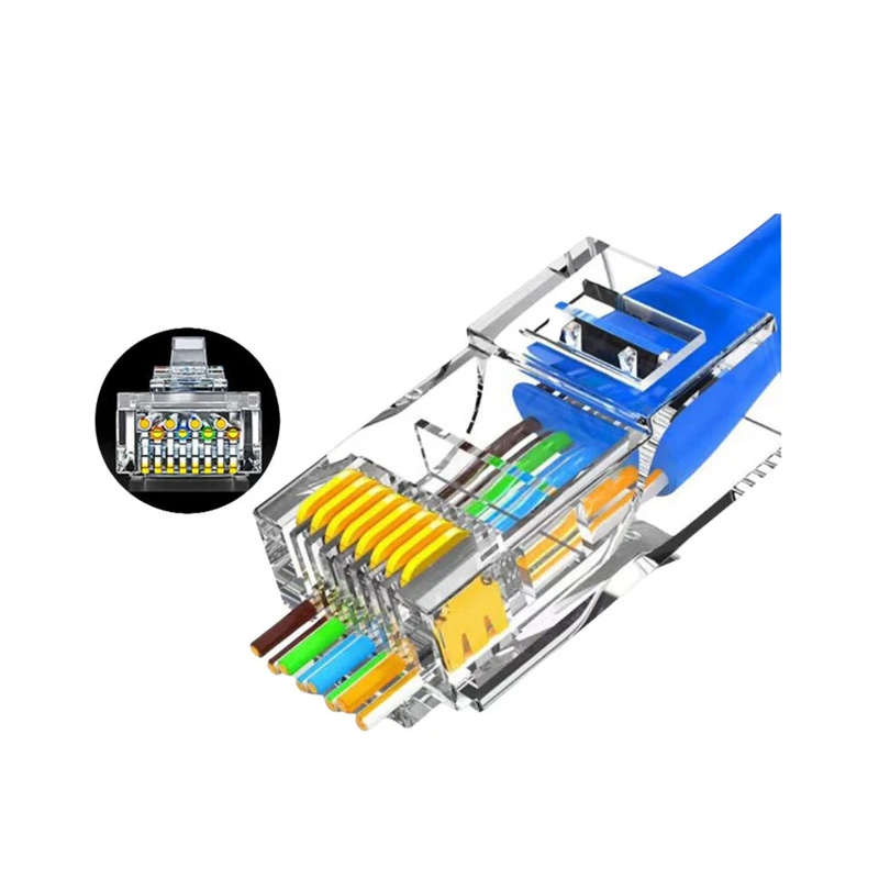 RJ-45 CAT6  DOUBLE LINE (1 SANY) KONNEKTOR
