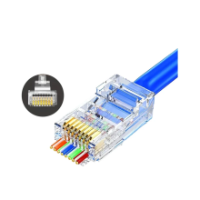 CONNECTOR RJ-45 CAT6 SINGLE LINE (1 PCS)