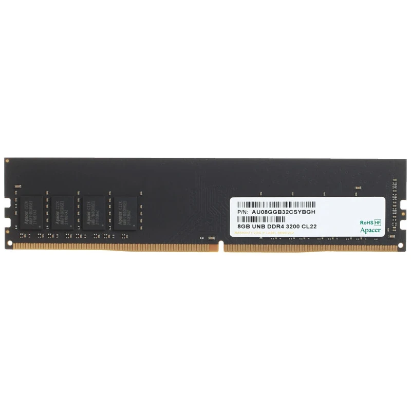 RAM FOR PC APACER 8 GB DDR4-3200 MHz