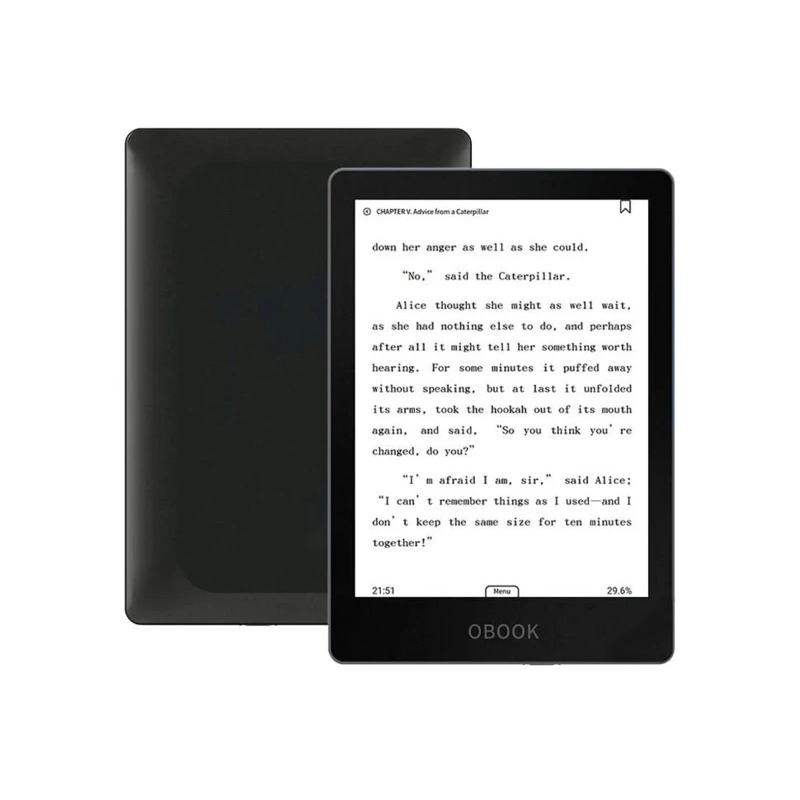 OBOOK 6 EREADER RAM 4/64 ГБ BLACK ЭЛЕКТРОННAЯ КНИГA