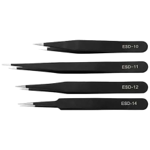 ANTI STATIC TWEEZERS SET ESD-10-11-12-14