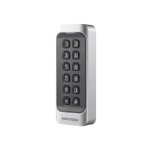 ACCESS CONTROL EM CARD READER HIKVISION DS-K1107AEK 125 KHZ WITH MECHANICAL KEYPAD IP65 GRAY