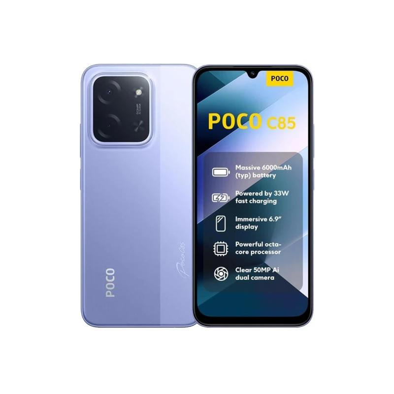 MOBILE PHONE XIAOMI POCO C85 8/256 GB PURPLE