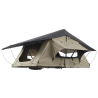 FOLDING ROOFTOP TENT FOR CAR DOUBLE BED 2 PERSON CAPACITY HARDWARE OUTDOOR CAMPING KHAKI