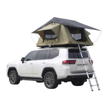 СКЛАДНАЯ ПАЛАТКА НА КРЫШУ АВТОМОБИЛЯ DOUBLE BED 2 PERSON CAPACITY HARDWARE OUTDOOR CAMPING KHAKI