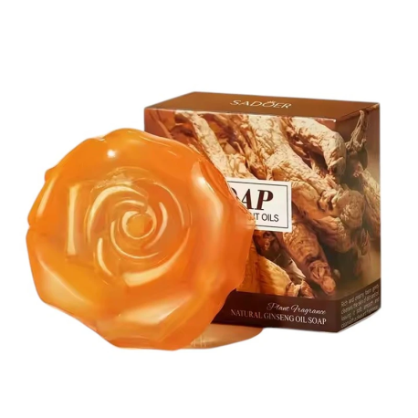 SADOER МАСЛЯНОЕ МЫЛО С ЭКСТРАКТОМ ЖЕНЬШЕНЯ 100 G