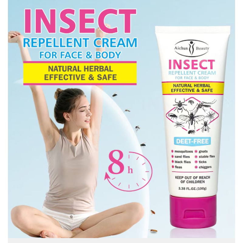 AICHUN BEAUTY MOSQUITO & INSECT REPELLENT CREAM FOR CHILDREN 100G