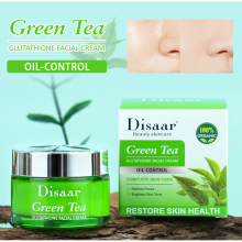 DISAAR GREEN TEA & GLUTATHIONE WHITENING OIL-CONTROL PORE TIGHTENING CREAM 50G