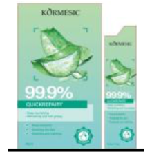 KORMESIC ALOE VERA BILEN ÝÜZ ÜÇIN GIJE MASKASY 20SANY
