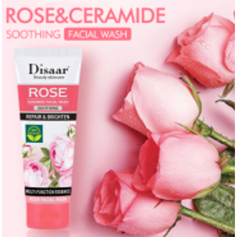 DISAAR ROSE MOISTURIZING FACE WASH GEL 100 G
