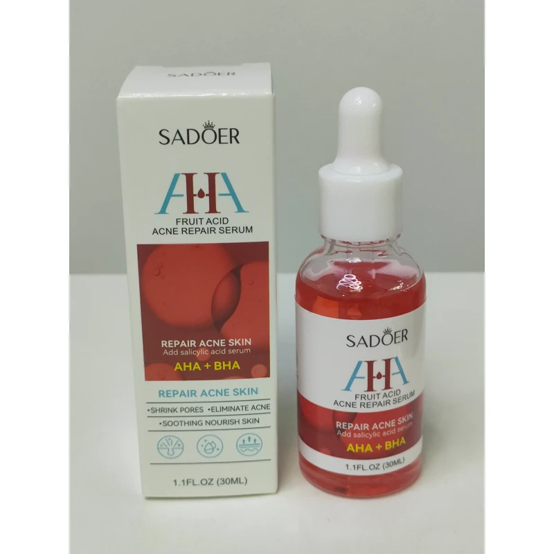 SADOER СЫВОРОТКА ПРОТИВ АКНЕ И ДЛЯ СУЖЕНИЯ ПОР С AHA BHA 30 МЛ