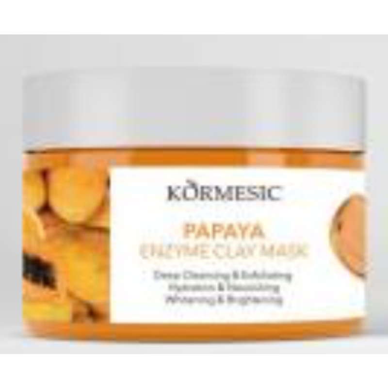 KORMESIC PAPAYA ENZYME PORE CLEANSING NOURISHING CLAY MASK 120 G