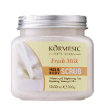 KORMESIC МОЛОЧНЫЙ СКРАБ ДЛЯ ТЕЛА 350 Г