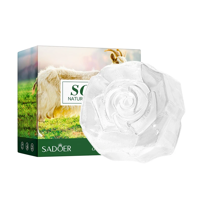 SADOER МЫЛО С КОЗЬИМ МОЛОКОМ И МЕШОЧКОМ 100Г