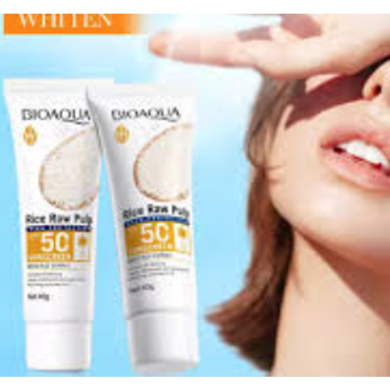 BIOAQUA RICE FACE CREAM 50G