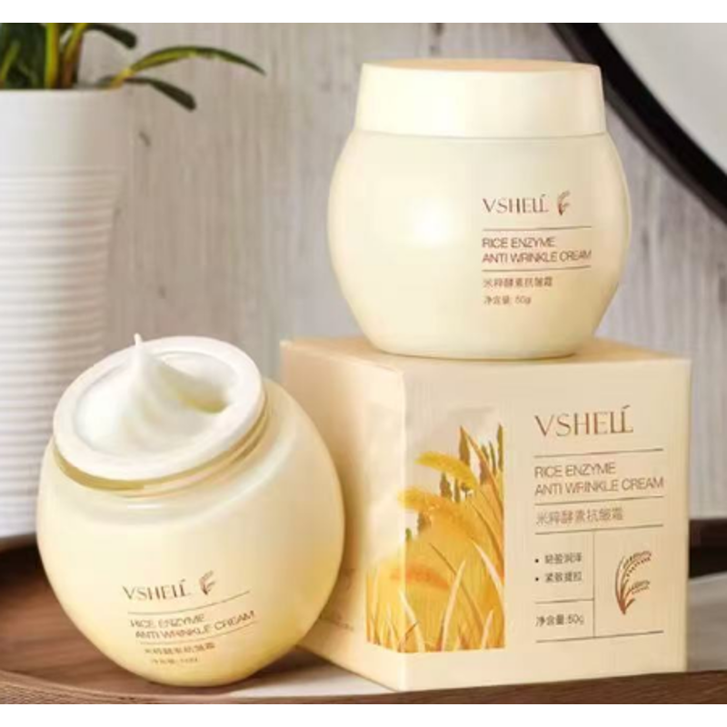 VSHELL ENZYME PORE MINIMIZING ANTI-WRINKLE CREAM 50G