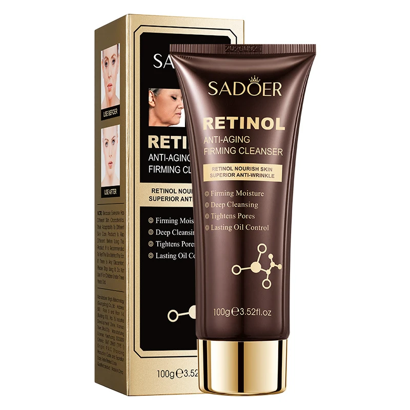 SADOER RETINOL ANTI-WRINKLE LIFTING FACE WASH GEL 100G