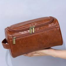 BAG LEATHER COSMETIC BAG