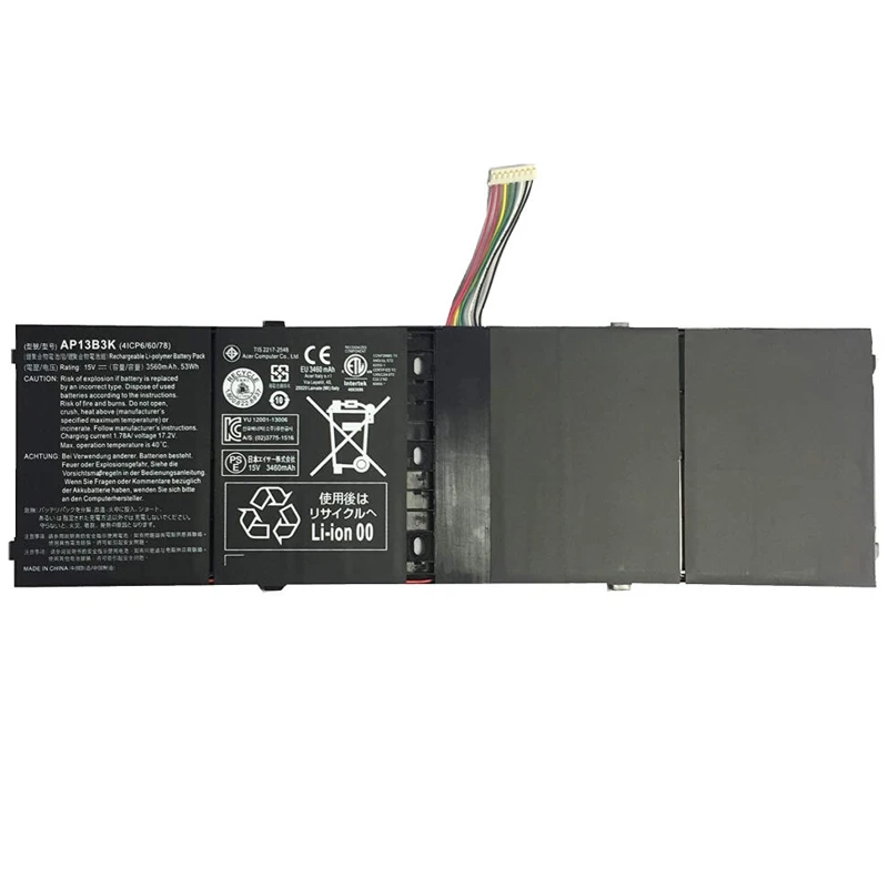 BATTERY FOR NOTEBOOK ACER AP13B3K