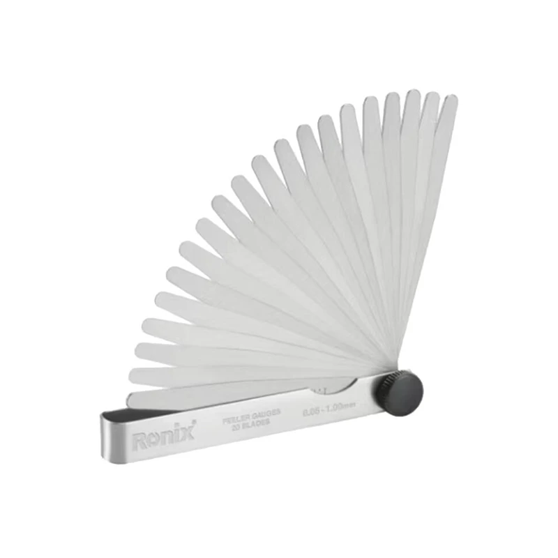 RONIX RH-2698 STAINLESS STEEL METRIC PRECISION GAP MEASURING BLADE BLOCK TOOL НАБОР СКЛАДНЫХ ЩУПОВ