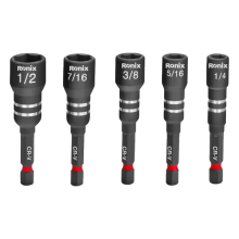 RONIX RH-5457 HEX IMPACT NUT RUNNER TOOLS BLOCK KIT 4 SANY SOKET GOLOWKA TOPLUMY