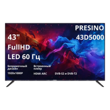 PRESINO 43D5000 FHD 43" LED 60HZ TELEWIZOR