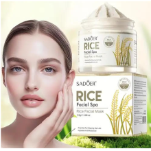 SADOER RICE ANTI-WRINKLE WHITENING SHINE FACE CREAM MASK 110 G