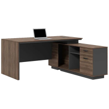 NOEL C-DD1816 WALNUT WOOD OFIS STOLY