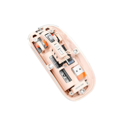 GREEN LION TRANSPARENT MOUSE 2 1600DPI (PINK) SYÇANJYK