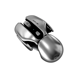 MOUSE GREEN LION G266 BEETLES METAL MOUSE (GRAY)