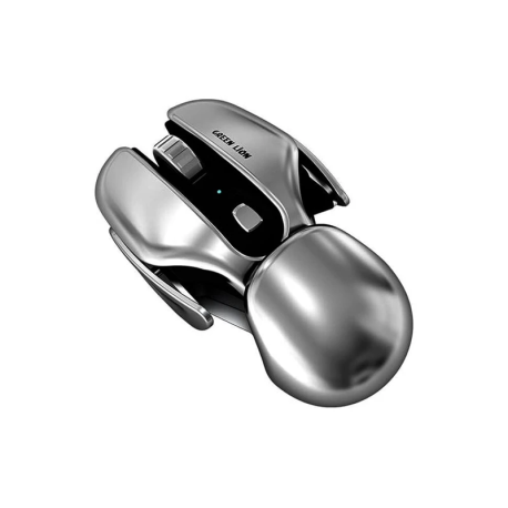 GREEN LION G266 BEETLES METAL MOUSE (GRAY) SYÇANJYK