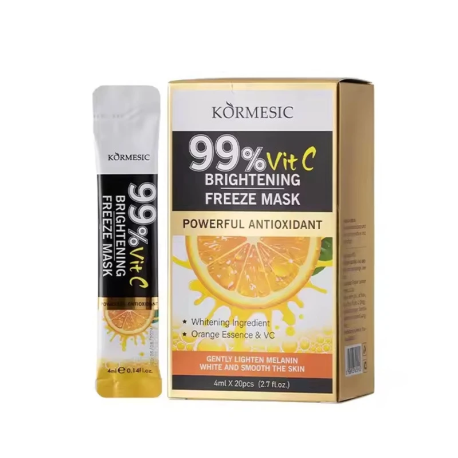 KORMESIC 99% ВИТАМИН C ОСВЕТЛЯЮЩАЯ И ОХЛАЖДАЮЩАЯ МАСКА