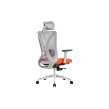 NOEL PRIMA-HG (WHITE-ORANGE) OFIS KRESLO