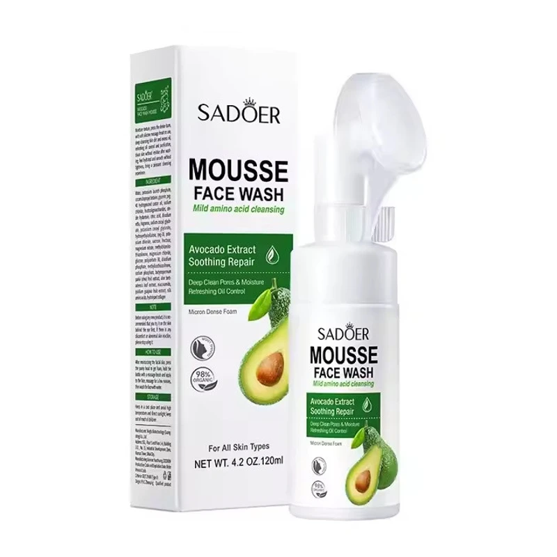 SADOER MOUSTIRIZING AVOCADO FACE WASH 120 ML