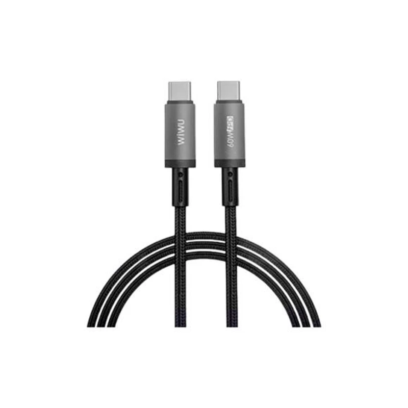 CABLE FOR MOBILE PHONE WIWU USB-C TO USB-C 60W (1 M)