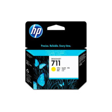 CARTRIDGE FOR PLOTTER HP 711 YELLOW