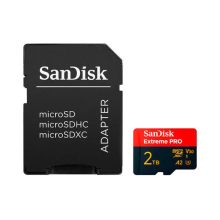 SANDISK EXTREME PRO MICROSDXC 2 ТБ С АДАПТЕРОМ КАРТА ПАМЯТИ