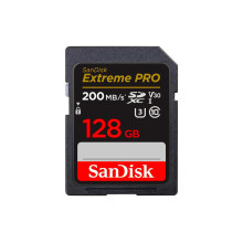 SANDISK EXTREME PRO 128 ГБ КАРТА ПАМЯТИ SD