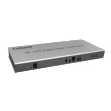 VIDEO WALL CONTROLLER 3X3 4K 30HZ (9 CHANNEL)