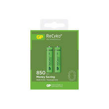 RECHARGEABLE BATTERY GP RECYKO+ GP85AAAHCE-2GBE2 850MAH 2xAAA
