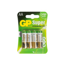BATTERY GP SUPER ALKALINE GP15A-U4 4xAA