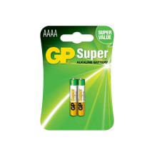 BATTERY GP SUPER ALKALINE GP25A-2UE2 2xAAAA