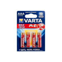 VARTA MAX TECH 4xAAA 4734 BATAREÝ