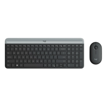 LOGITECH MK470 SLIM COMBO KLAWIATURA+SYÇANJYK TOPLUMY