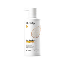 BIOAQUA RICE RAW PULP SHOWER GEL 500ML