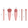 O.TWO.O PORTABLE MAKE UP BRUSH SET