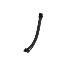 SLEEVED EXTENSION CABLE FOR PSU 8 PIN TO 6+2 PIN (300 MM)