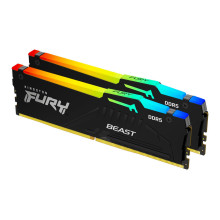 KINGSTON FURY BEAST RGB 64 ГБ DDR5-5600 МГц ОПЕРАТИВНАЯ ПАМЯТЬ